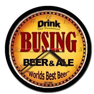  BUSING beer and ale cerveza wall clock 