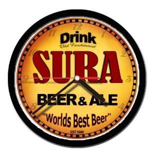  SURA beer and ale cerveza wall clock 