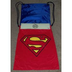  New Licensed DC Comics SUPERMAN Symbol Back Sack Back Pack 