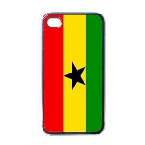  Ghana Flag Black Iphone 4   Iphone 4s Case Office 