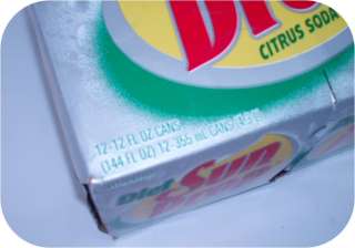 12 pack of DIET SUN DROP Cans cola pop drink SUNDROP  