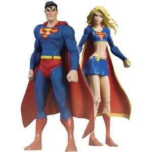   Superman/Batman Supergirl Action Figure Collector Set Toys & Games