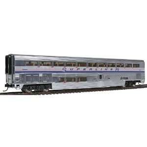  Walthers HO Revised Streamlined Superliner(R) I w/Plated 