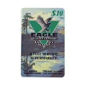   Card $10. Eagle Quality Centers Alaska Full Service Supermarket