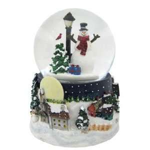  Personalized Large Snowman Snow Globe Christmas Ornament 
