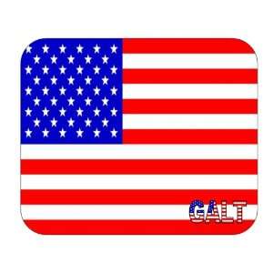  US Flag   Galt, California (CA) Mouse Pad Everything 