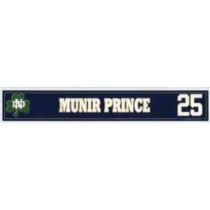  Munir Prince #25 2006 Notre Dame Locker Tag vs UCLA 