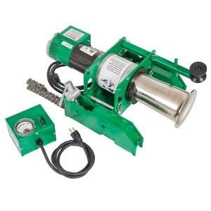 Greenlee 6501 Ultra Tugger 5 Cable Puller Power Unit with Force Gauge 