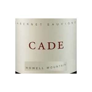  2008 Cade Winery Cabernet Sauvignon Howell Mountain 750ml 