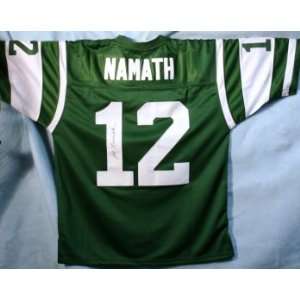  Signed Joe Namath Uniform