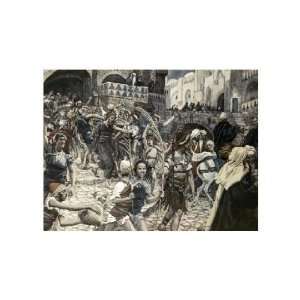   Tissot   Jesus Led From Caiaphas Giclee 