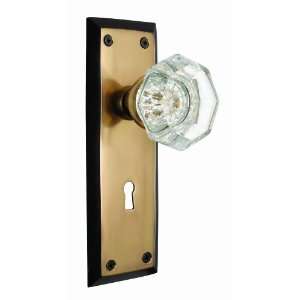   New York Privacy Mortise Lock from the New York Series with Waldorf