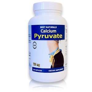  Best Naturals Calcium Pyruvate, 750 Mg, 120 Veggie Capsule 