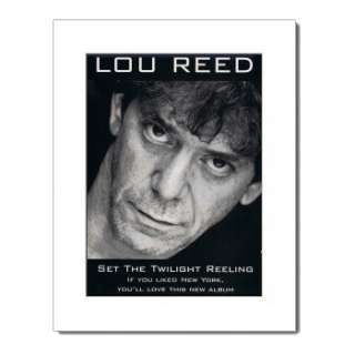 LOU REED Im Cold 1979   Matted Michael McKenzie Print  