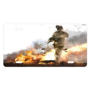  Call of Duty Modern Warfare License Plate Sign 6 x 12 