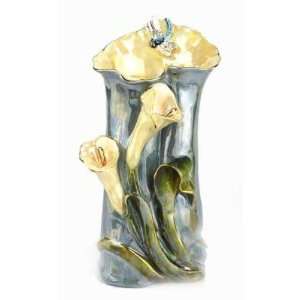  Cally Lily Elegance Small Vase   Clayworks Blue Sky 2007 