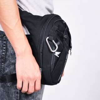   Drop Leg Waist Bag pack Utility with Key Chain / Reflective Black