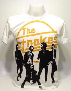THE STROKES Julian Garage VTG Rock Concert T Shirt S  