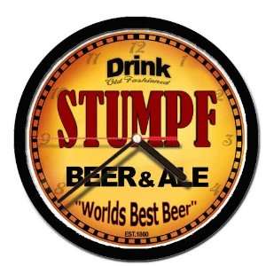  STUMPF beer and ale cerveza wall clock 