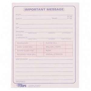   Message Pad, Two Sided, 4 1/4 x 5 1/2, 50/Pad, Dozen