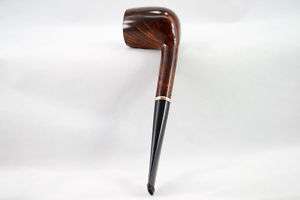 DUNHILL AMBER ROOT STRAIT, GR 4 CROSBY W/3MM GOLD BAND  