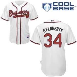  Eric Oflaherty Atlanta Braves Authentic Home Cool Base 