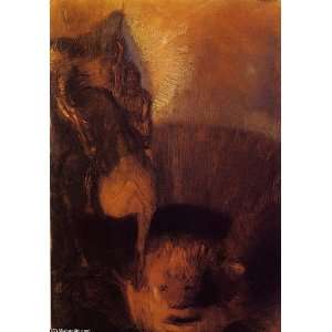  Hand Made Oil Reproduction   Odilon Redon   24 x 34 inches 