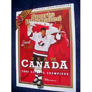  2002 Team Canada Olympic Hockey Gold Medal Champions Mario 