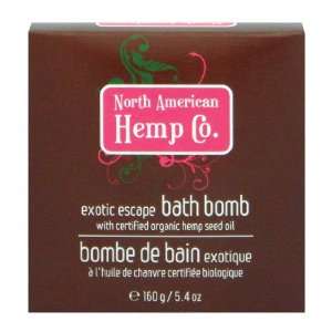 North American Hemp Co. Exotic Escape Bath Bomb, 5.4 Ounce Boxes 