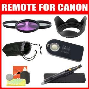 Remote Control For Canon Digital Rebel T3i, T2i, T1i, XT, Xti, 5D, 7D 