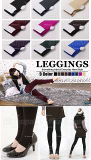 New Women Tights Pants Stirrup Leggings Stockings 9 Colors  