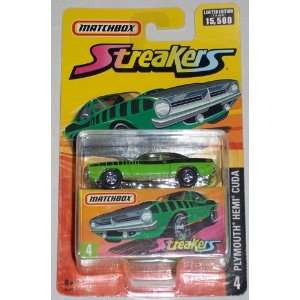  Matchbox Streakers Plymouth Hemi Cuda Mint in Box Toys 