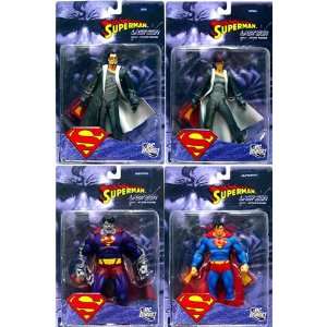  DC Direct Superman Last Son Set of all 4 Action Figures 