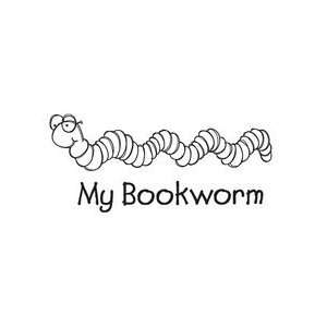   Bitty   Unmounted Rubber Stamp   My Bookworm Arts, Crafts & Sewing