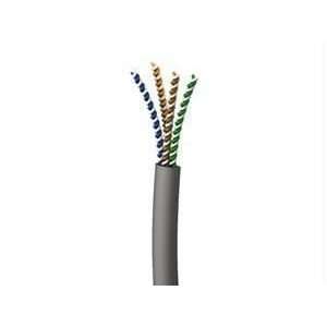  1000ft CAT5e Stranded PVC CMR Cable Grey Electronics