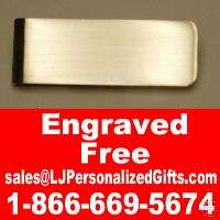 Personalized Engraved Money Clip Groomsmen Gift C4  