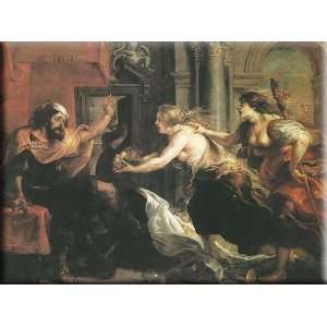  Tereus Confronted with the Head of his Son Itylus 16x12 