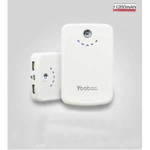  Yoobao 11200mAh External Battery Pack Dual Charger For Apple 