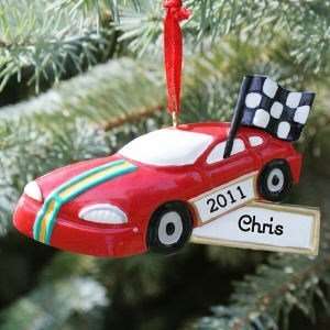  Race Car Ornament