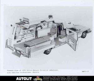 1975 Miller Meteor Cadillac Criterion Ambulance Photo  