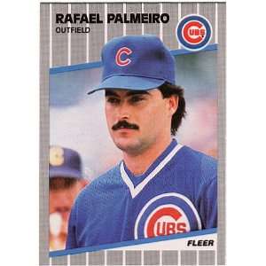  1989 Fleer #434 Rafael Palmeiro