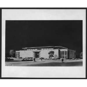  Stockton Public Library,Stockton,CA,c1951