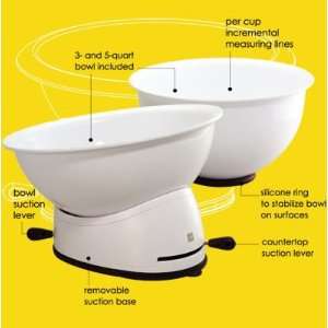  Stixx by Design for Living Mixing Bowl Set with Suction 
