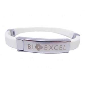   Power Bracelet   White + Free Bio Card + Free Anti Radiation Stickers