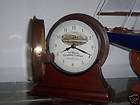 Steamboat Ship Captain Helm Clock 1800s Lithograph XF  