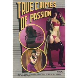 True Crimes of Passion (1983) 27 x 40 Movie Poster Style A  