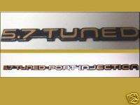 Tuned Port Injection 5.7 EMBLEM Camaro NEW   GOLD  