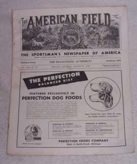 American Field Sportsmans Newspaper August 27, 1949  