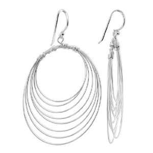  Sterling Silver 45mm with French Hook Back Findings Polish 