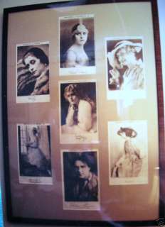 MOVIE STARS Photoplay Mag 1916 Framed Prints ec Pre WW1  RareCats 